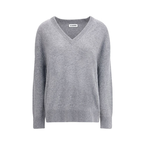 Jil Sander Grauer Woll-Sweatshirt