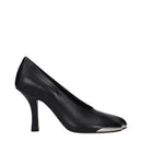 Burberry Schwarze Lederpumps