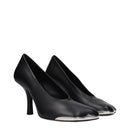 Burberry Schwarze Lederpumps