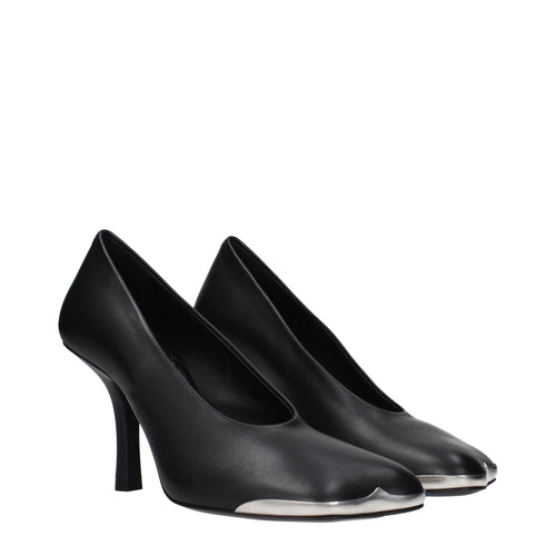 Burberry Schwarze Lederpumps