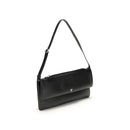 Courrèges Black Calfskin Bos Taurus Shoulder Bag