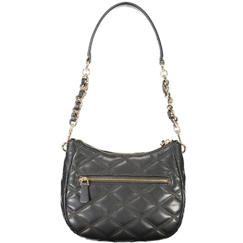 Guess Jeans Schwarze Polyethylen-Handtasche