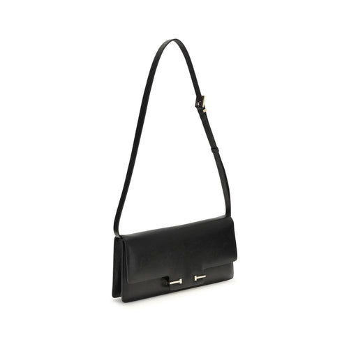 Tom Ford Schwarze Ledertasche