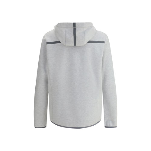 Brunello Cucinelli Grauer Baumwoll-Sweatshirt