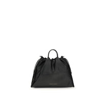 Brunello Cucinelli Black Calfskin Bos Taurus Shoulder Bag