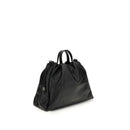 Brunello Cucinelli Black Calfskin Bos Taurus Shoulder Bag