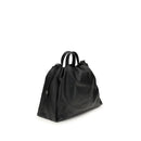 Brunello Cucinelli Black Calfskin Bos Taurus Shoulder Bag