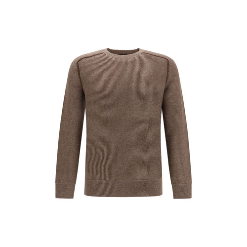 ZEGNA Brauner Kaschmir-Pullover