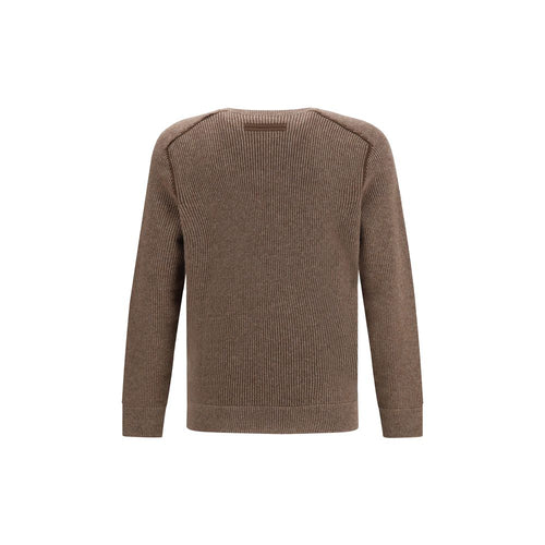 ZEGNA Brauner Kaschmir-Pullover