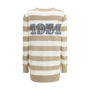 Max Mara wool cardigan made of fleece in multicolor