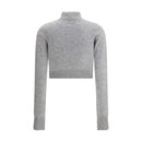 Max Mara Graues Kaschmir-Sweatshirt