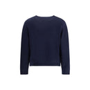 Max Mara Baumwoll-Sweatshirt in Blau