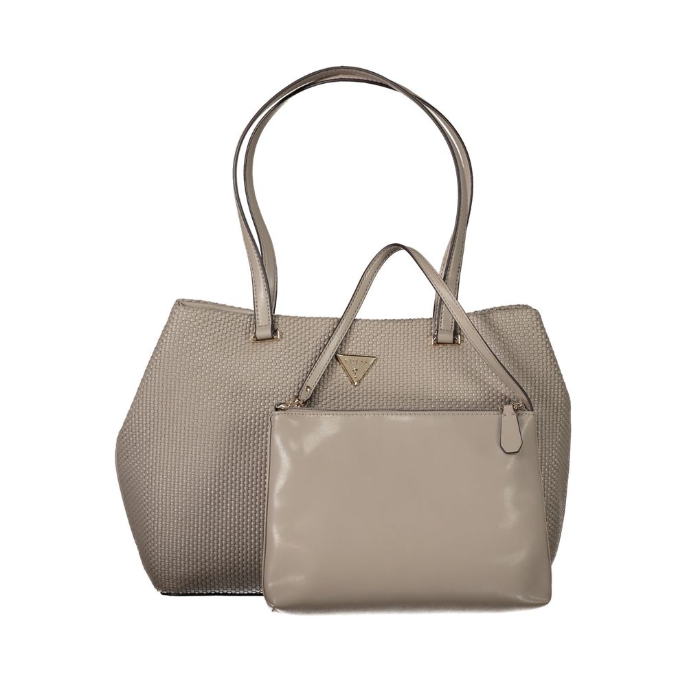 Guess Jeans Beige Polyethylen Handtasche