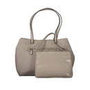 Guess Jeans Beige Polyethylen Handtasche
