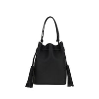 Valentino Garavani Black Calfskin Bos Taurus Shoulder Bag