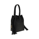 Valentino Garavani Black Calfskin Bos Taurus Shoulder Bag