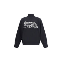 Balmain Schwarzer Baumwoll-Sweatshirt