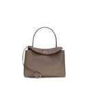 Balenciaga Graue Kalbshaut Bos Taurus Schultertasche
