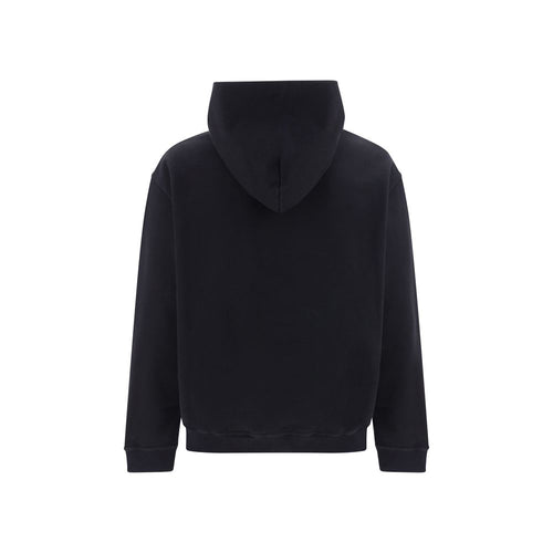 Margiela Baumwoll-Sweatshirt in Schwarz