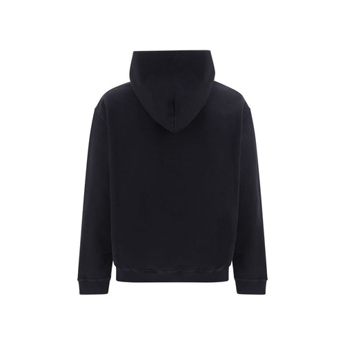 Margiela Baumwoll-Sweatshirt in Schwarz