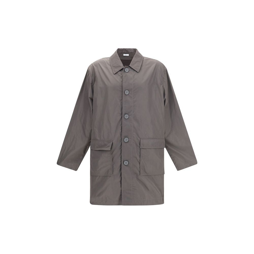 Thom Browne Brauner Polyester Trenchcoat