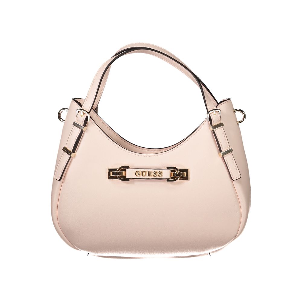 Guess Jeans Rosa Polyethylen-Handtasche