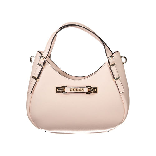 Guess Jeans Rosa Polyethylen-Handtasche