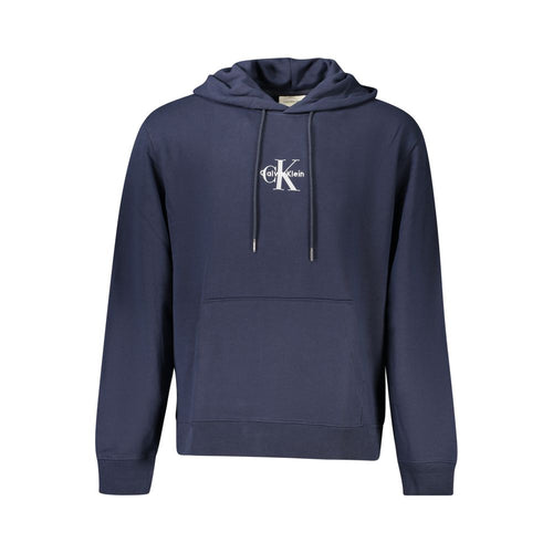 Calvin Klein Baumwoll-Sweatshirt in Blau