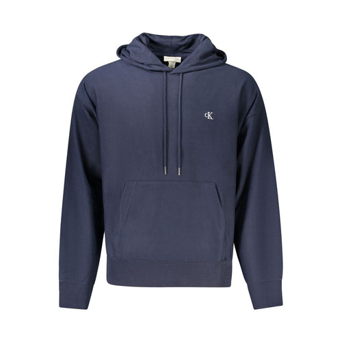 Calvin Klein Baumwoll-Sweatshirt in Blau