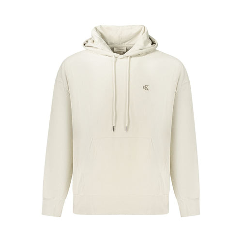 Calvin Klein Baumwoll-Sweatshirt in Beige