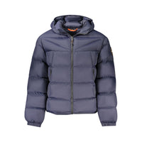 Napapijri Blue Polyamide Jackets &amp; Coats