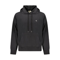 Calvin Klein Baumwoll-Sweatshirt in Schwarz