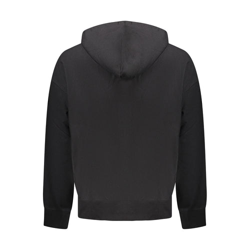 Calvin Klein Baumwoll-Sweatshirt in Schwarz
