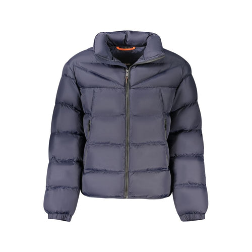 Napapijri Blue Polyamide Jacket &amp; Coat