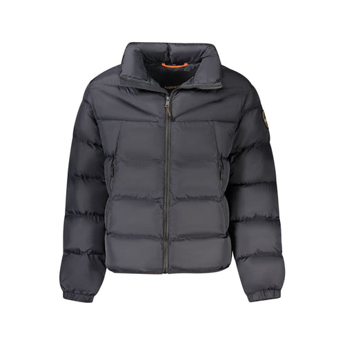 Napapijri Black Polyamide Jackets &amp; Coats