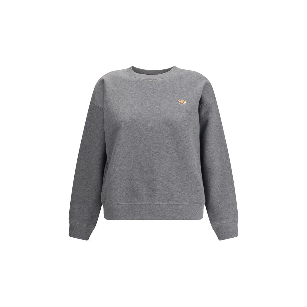 Maison Kitsuné Grauer Baumwoll-Sweatshirt