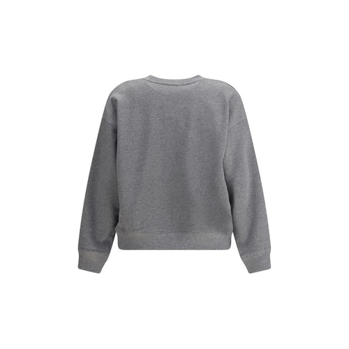 Maison Kitsuné Grauer Baumwoll-Sweatshirt