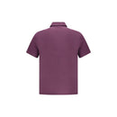 Brunello Cucinelli Baumwoll-Poloshirt in Violett