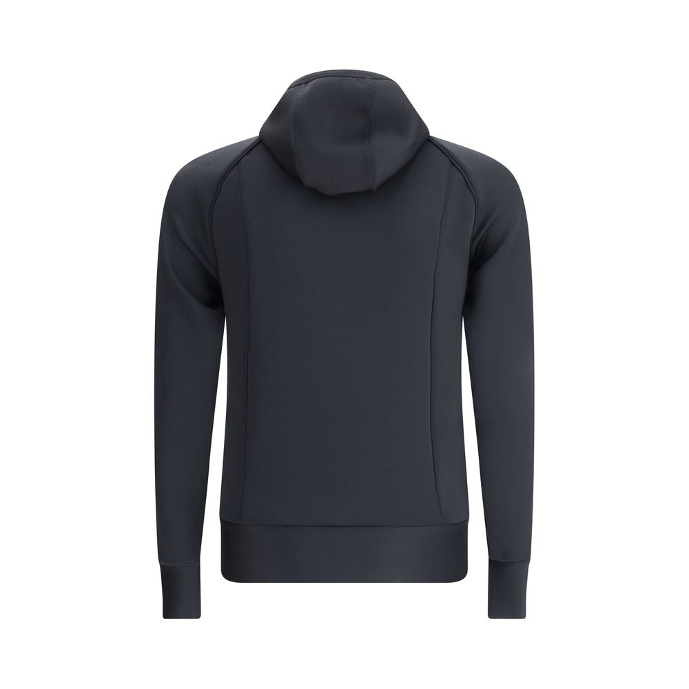 Valentino Schwarzer Polyester-Kapuzenpullover