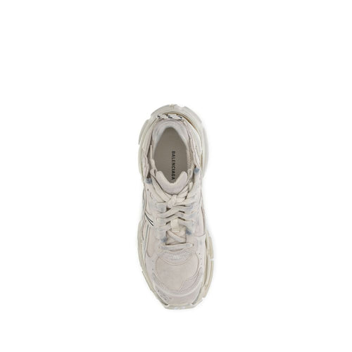 Balenciaga Beige Kalbshautleder Bos Taurus Sportschuhe