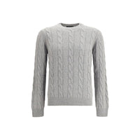 Aragona Cashmere Grey Cashmere Sweatshirt