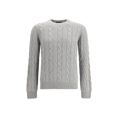 Aragona Cashmere Grey Cashmere Sweatshirt