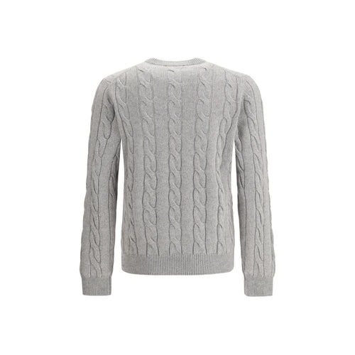 Aragona Cashmere Grey Cashmere Sweatshirt