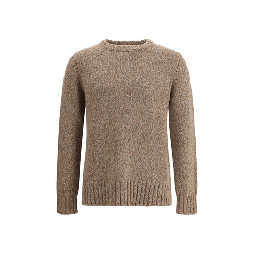 Aragona Cashmere Brauner Merino-Woll-Sweatshirt