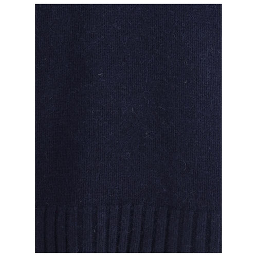 Aragona Cashmere Blauer Merino-Woll-Sweatshirt