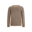 Aragona Cashmere Brauner Merino-Woll-Sweatshirt