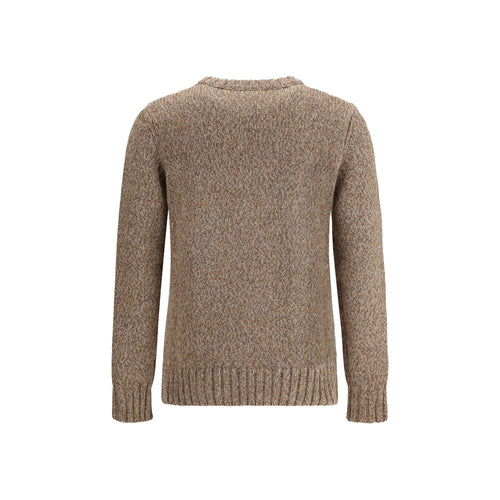 Aragona Cashmere Brauner Merino-Woll-Sweatshirt