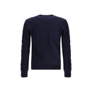 Aragona Cashmere Blauer Kaschmirpullover