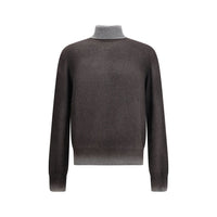 Aragona Cashmere Grauer Kaschmir-Rollkragenpullover