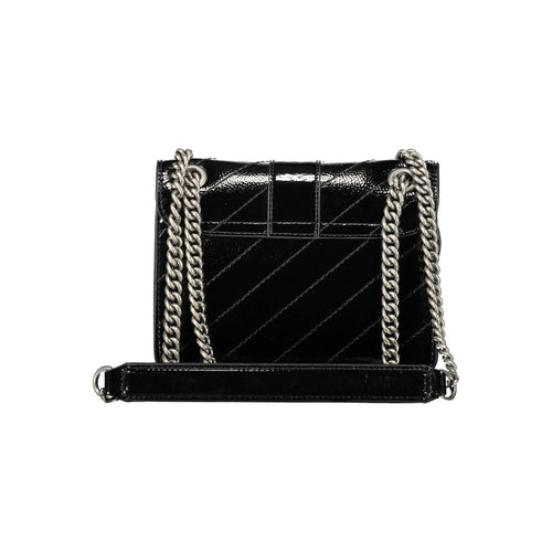 Gaelle Paris handbag made of black polyethylene